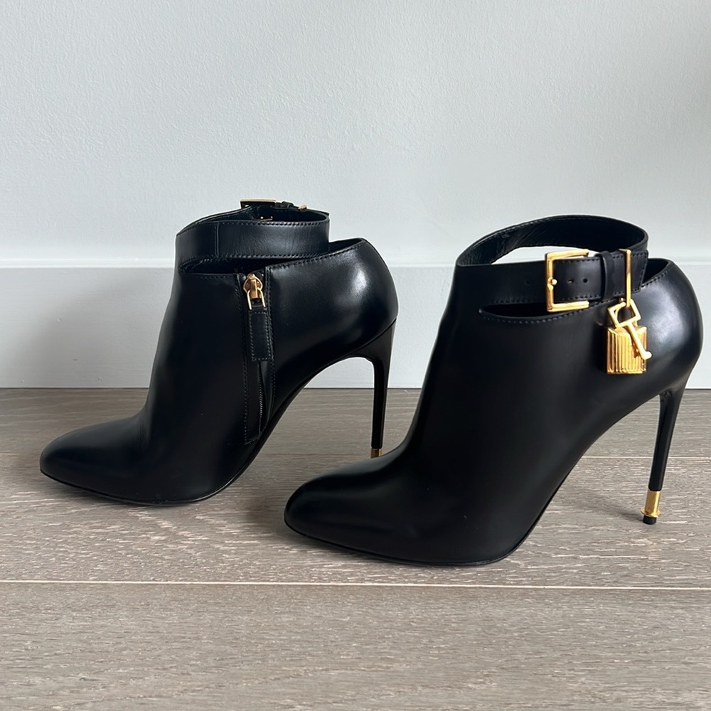 Tom Ford Ankle Boots Black (Size 40) - Picture 2 of 10